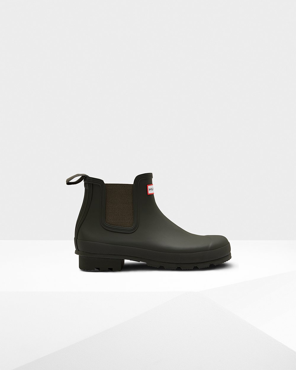 Botas Chelsea Hunter Homem Verde Escuro Oliva - Original - 91ULGONYH